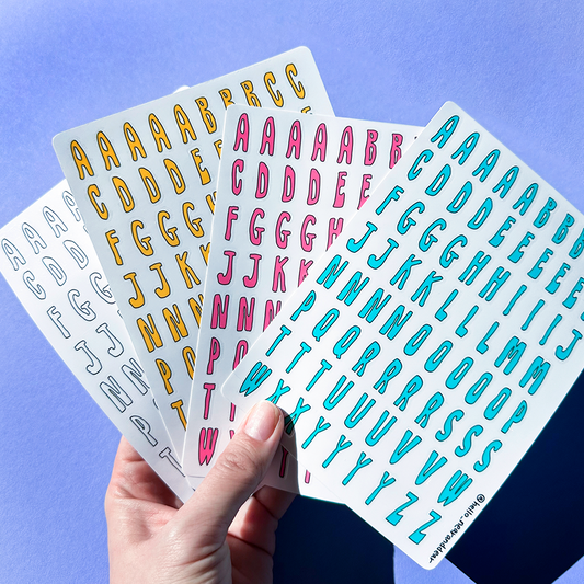 Alphabet Stickers